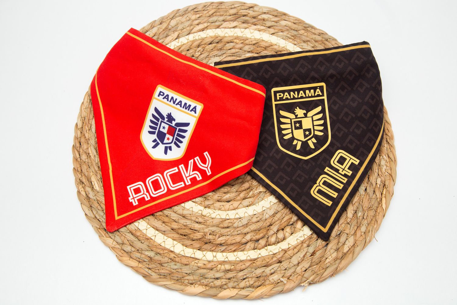 Bandana de la selección de Panamá para perro personalizable