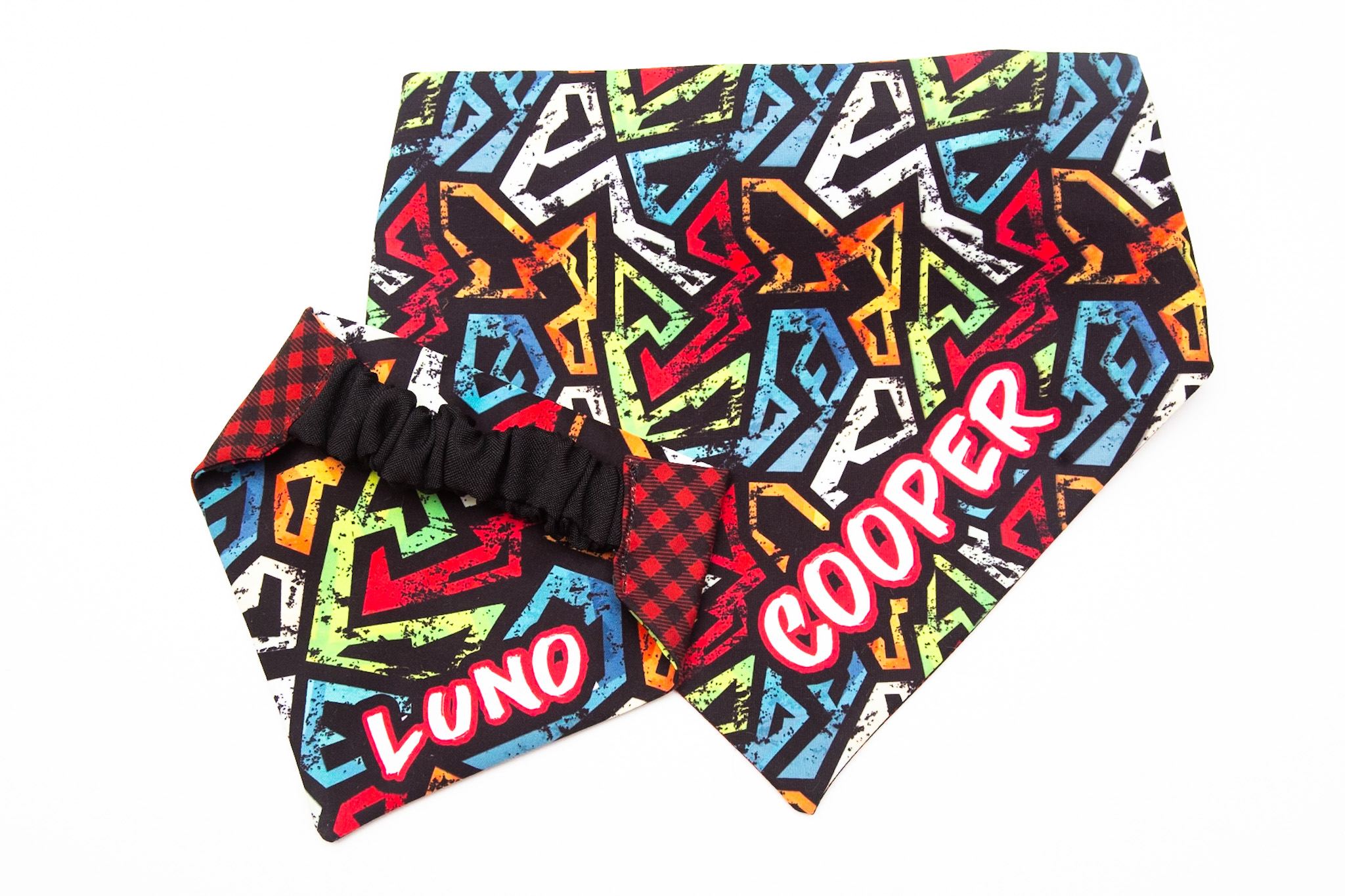 Bandana personalizada con nombre para perro en Panamá